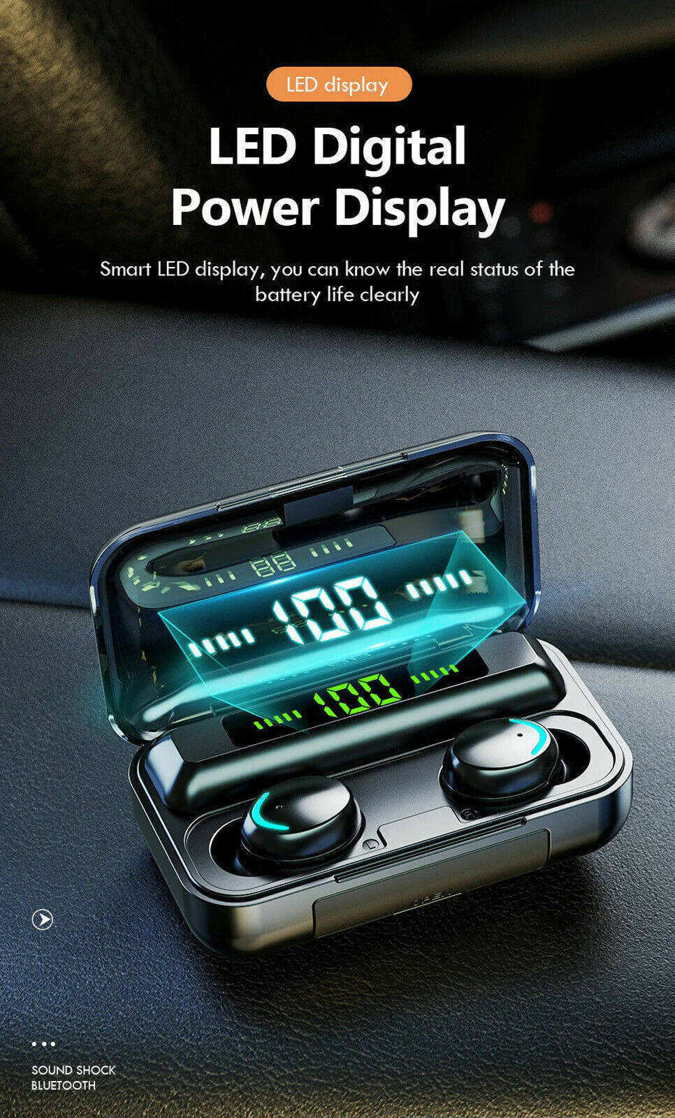 "Ultimate Wireless Bluetooth Earbuds - Enjoy Crystal Clear Audio on Any Device, Anywhere, Anytime!"