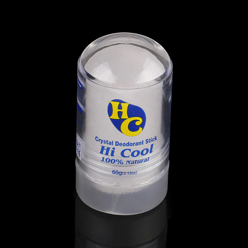 60G Alum Stick Deodorant Stick Body Odor Remover Antiperspirant Stick Alum Crystal Deodorant Underarm Removal Skin Care