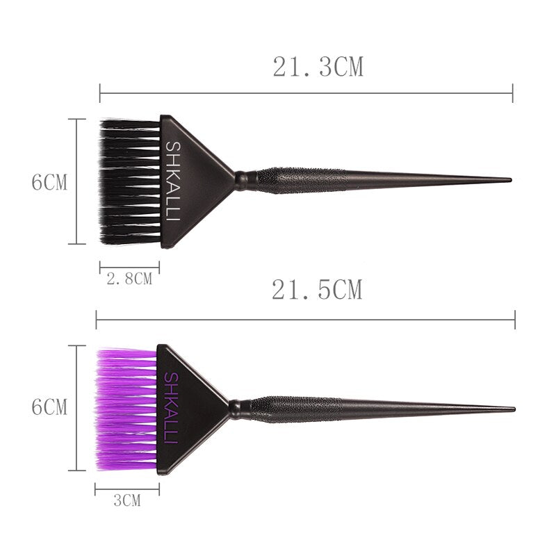 Tint Brush Professional Salon Hair Dye Brush Widened Soft Bristles Hair Brush Hair Dye Tools